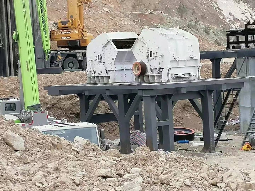 湖南懷化弘森機械承建砂石線現(xiàn)場